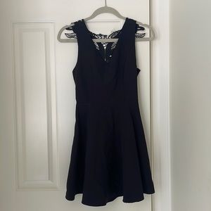 Black Altar’d State dress with cute back, size small